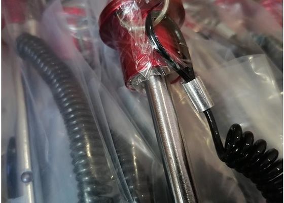 Aluminum Caps Selector Pin M8 X 100mm For Gym Equipment